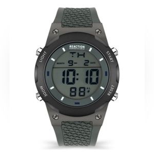 REACTION by Kenneth Cole Digital Watch with Stainless Steel back